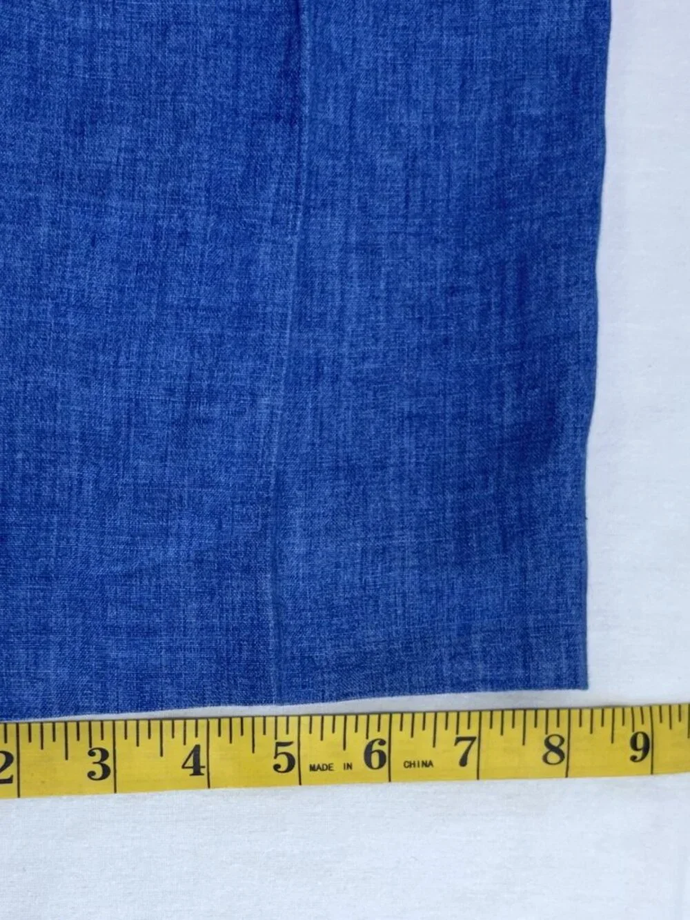 Men's Tailored Linen Pants in Blue - Classic Trousers